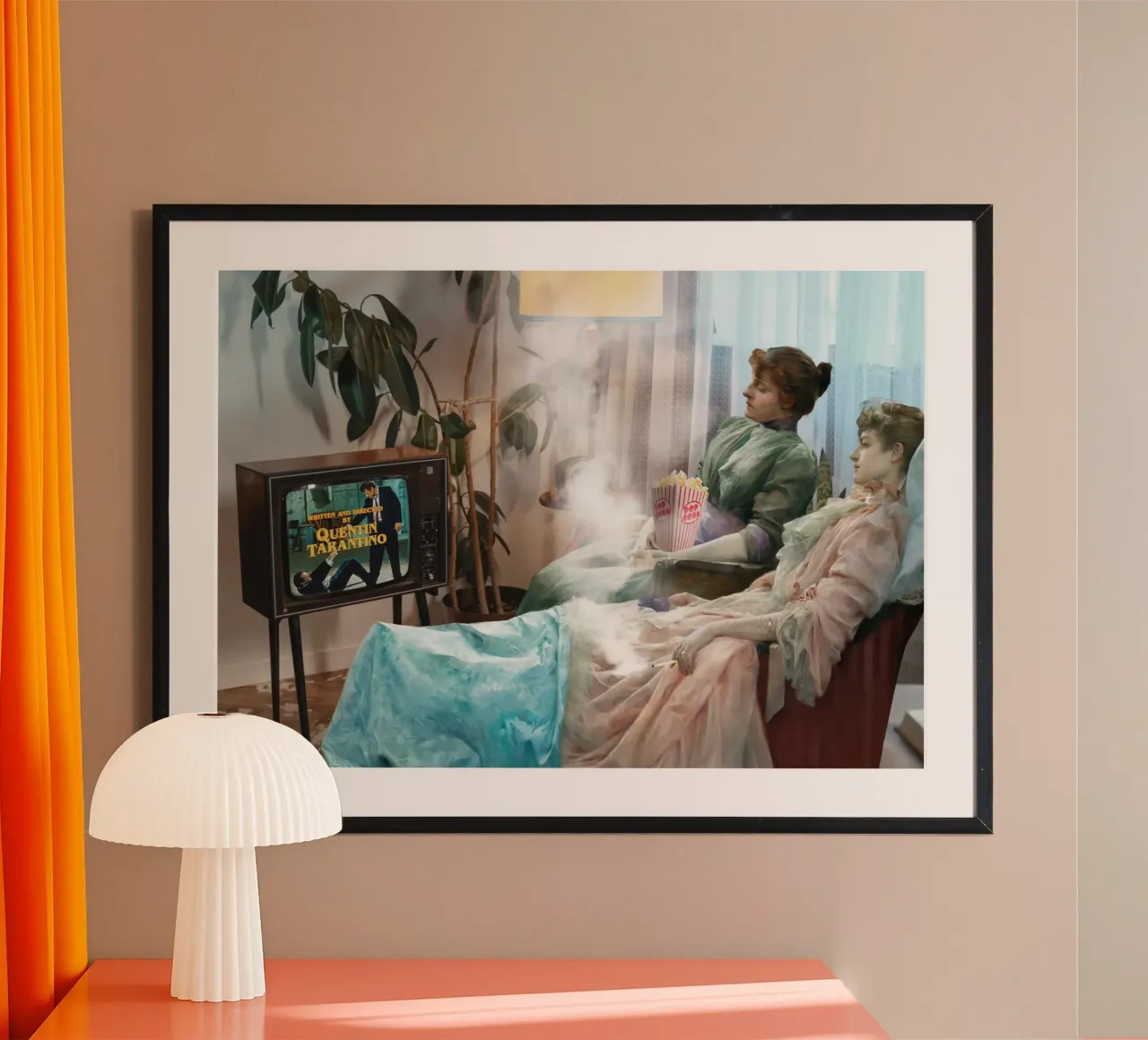 Watch a movie poster con telaio in alluminio da Dikhotomy
