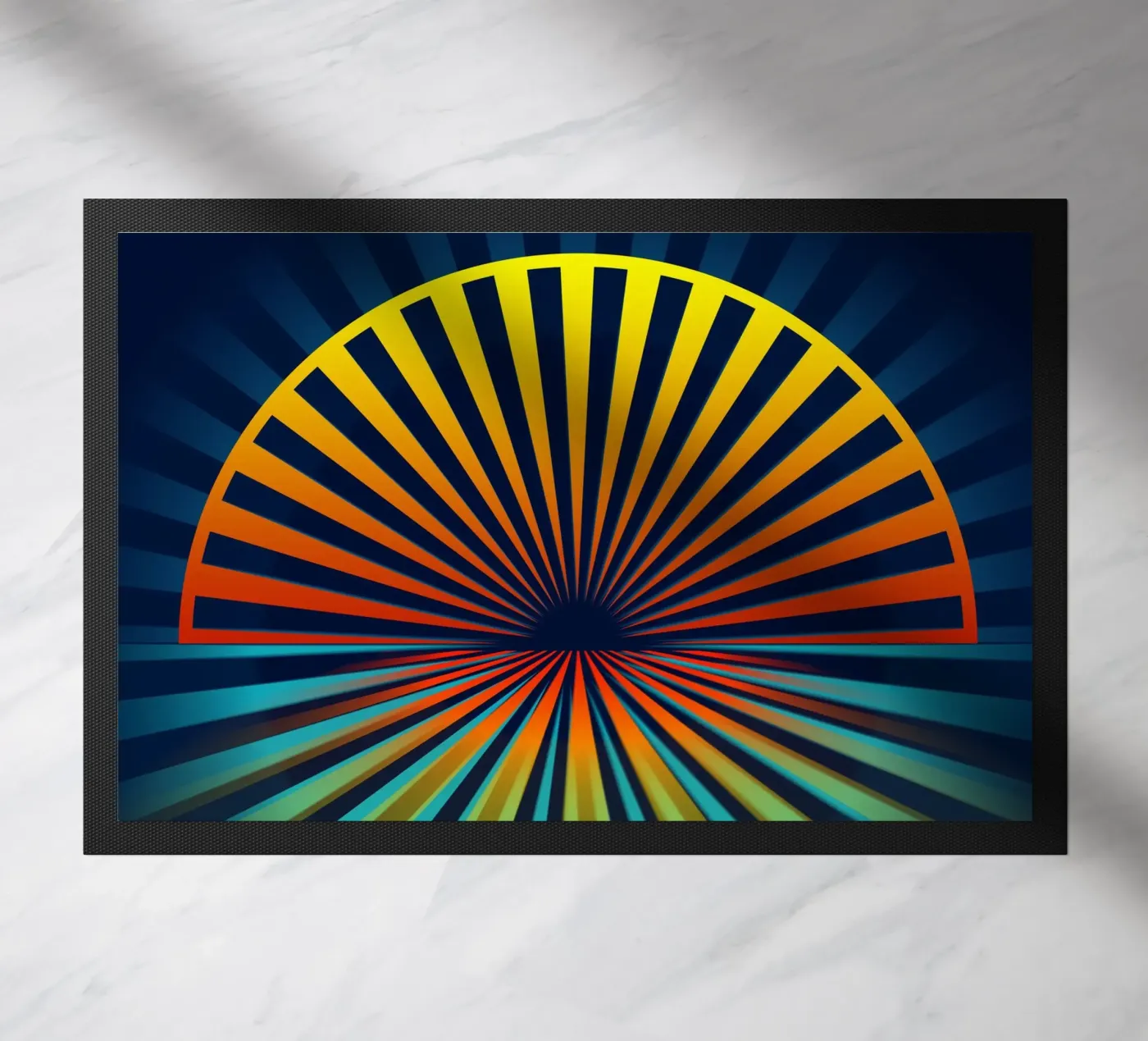 Abstract, Sun paillasson de Atteloi Art