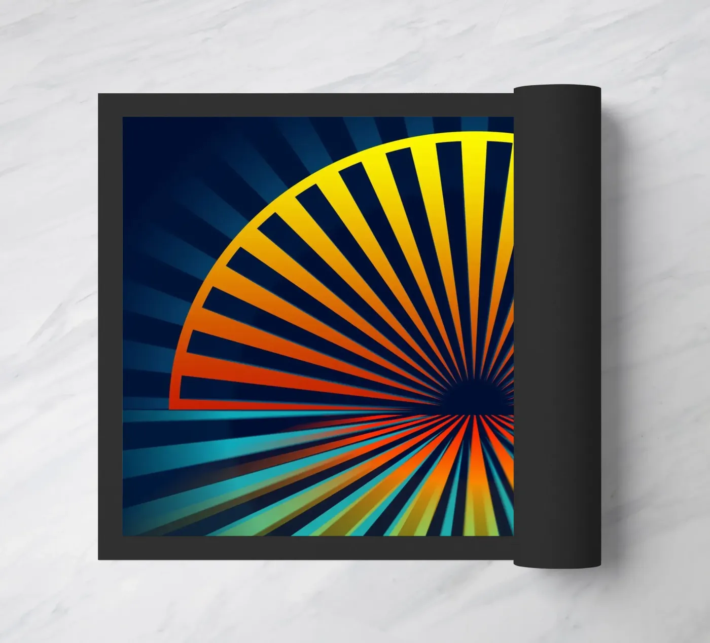 Abstract, Sun paillasson de Atteloi Art