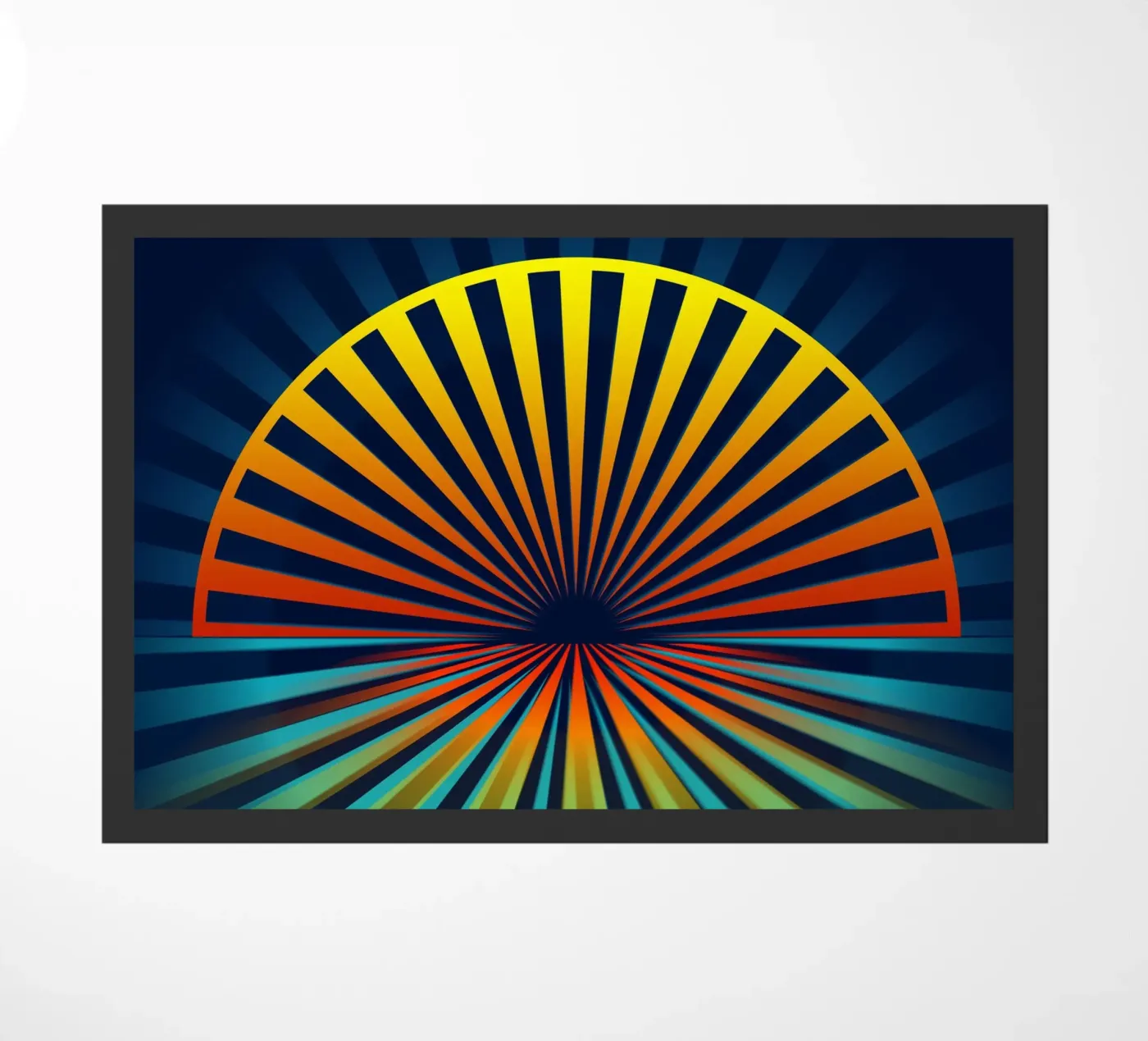 Abstract, Sun paillasson de Atteloi Art