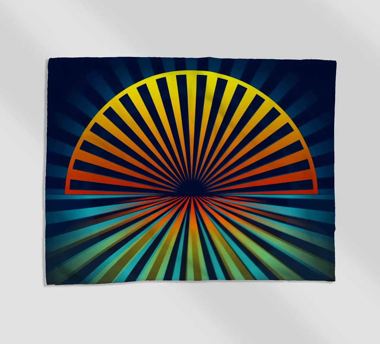 Astratto, Sole telo mare da Atteloi Art