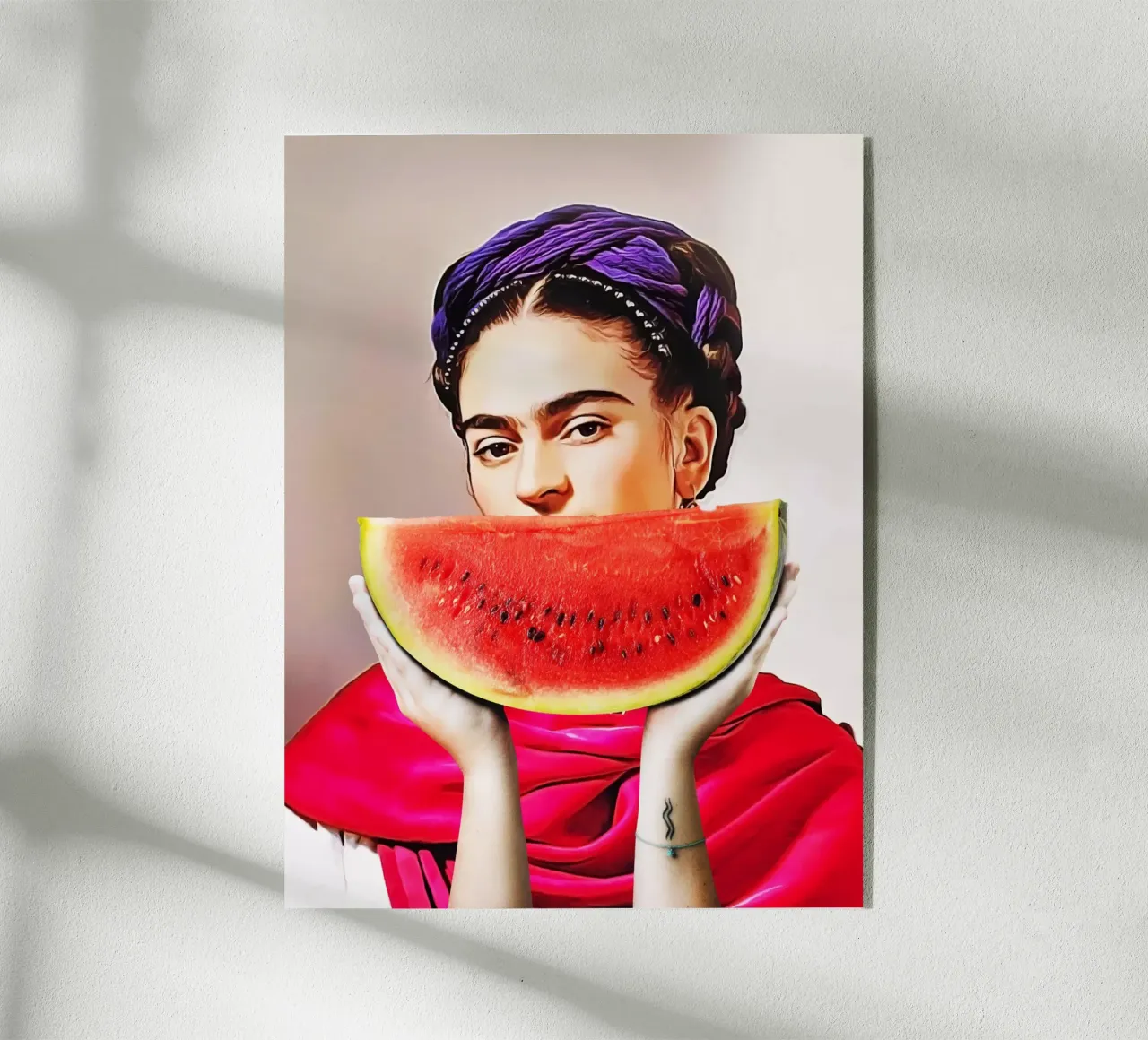 Watermelon Frida plexiglass da Dikhotomy