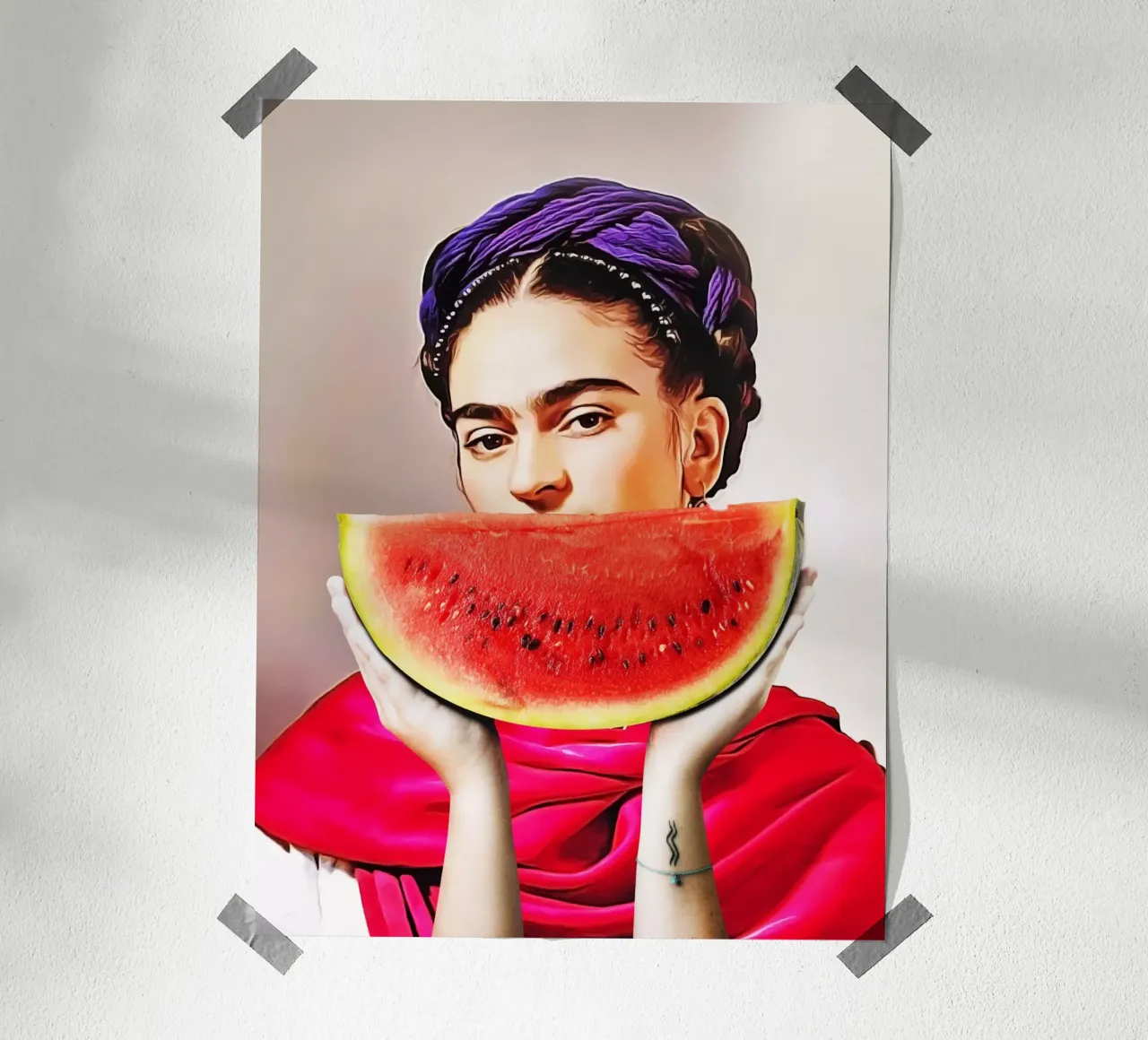 Watermelon Frida poster da Dikhotomy