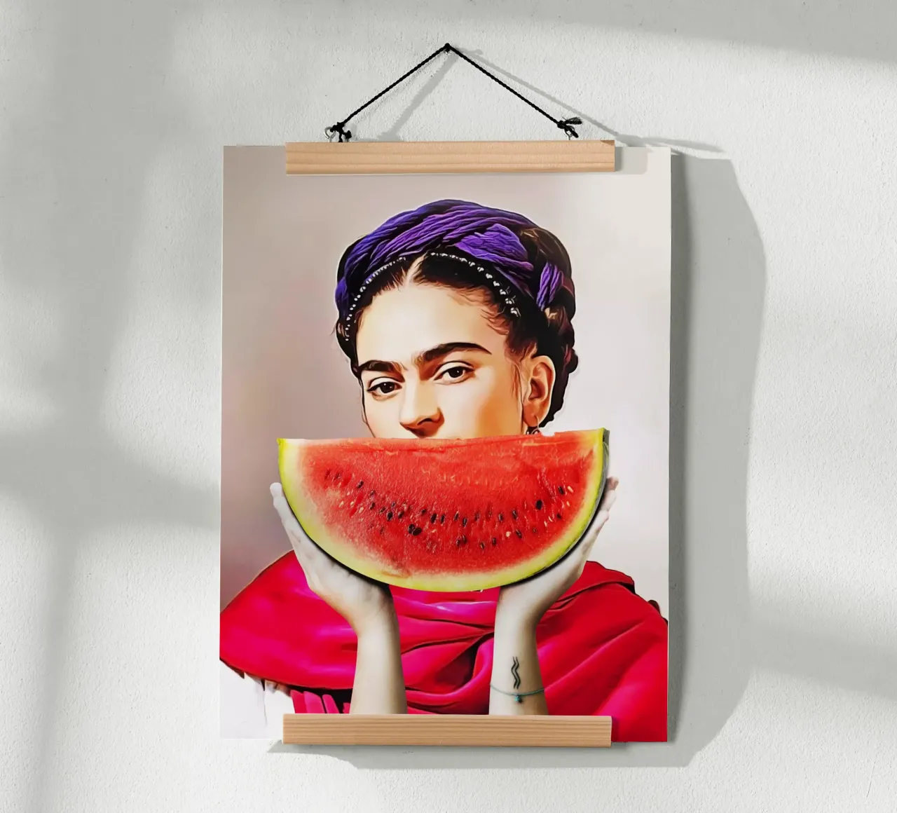 Watermelon Frida poster da Dikhotomy