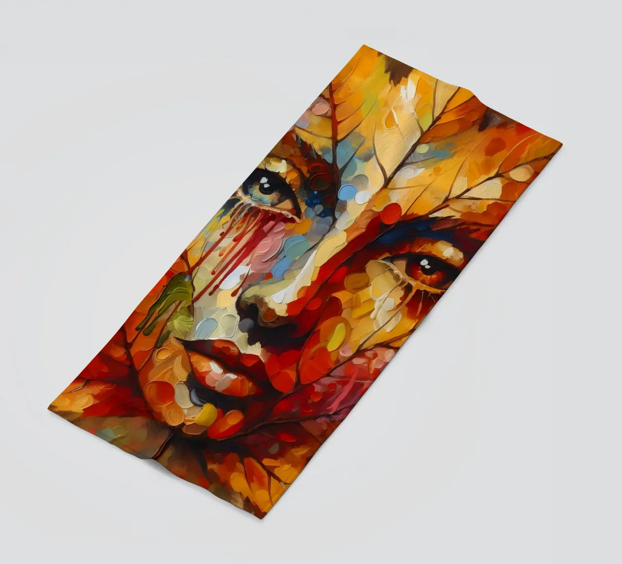 TREE DWELLER beach towel by ARTOMATIC