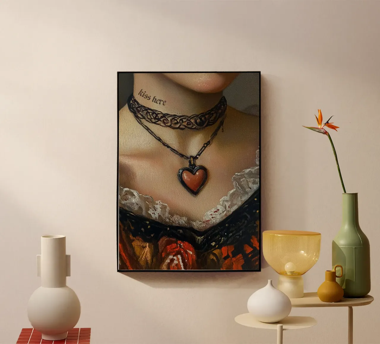 Kiss here plexiglass da Dikhotomy