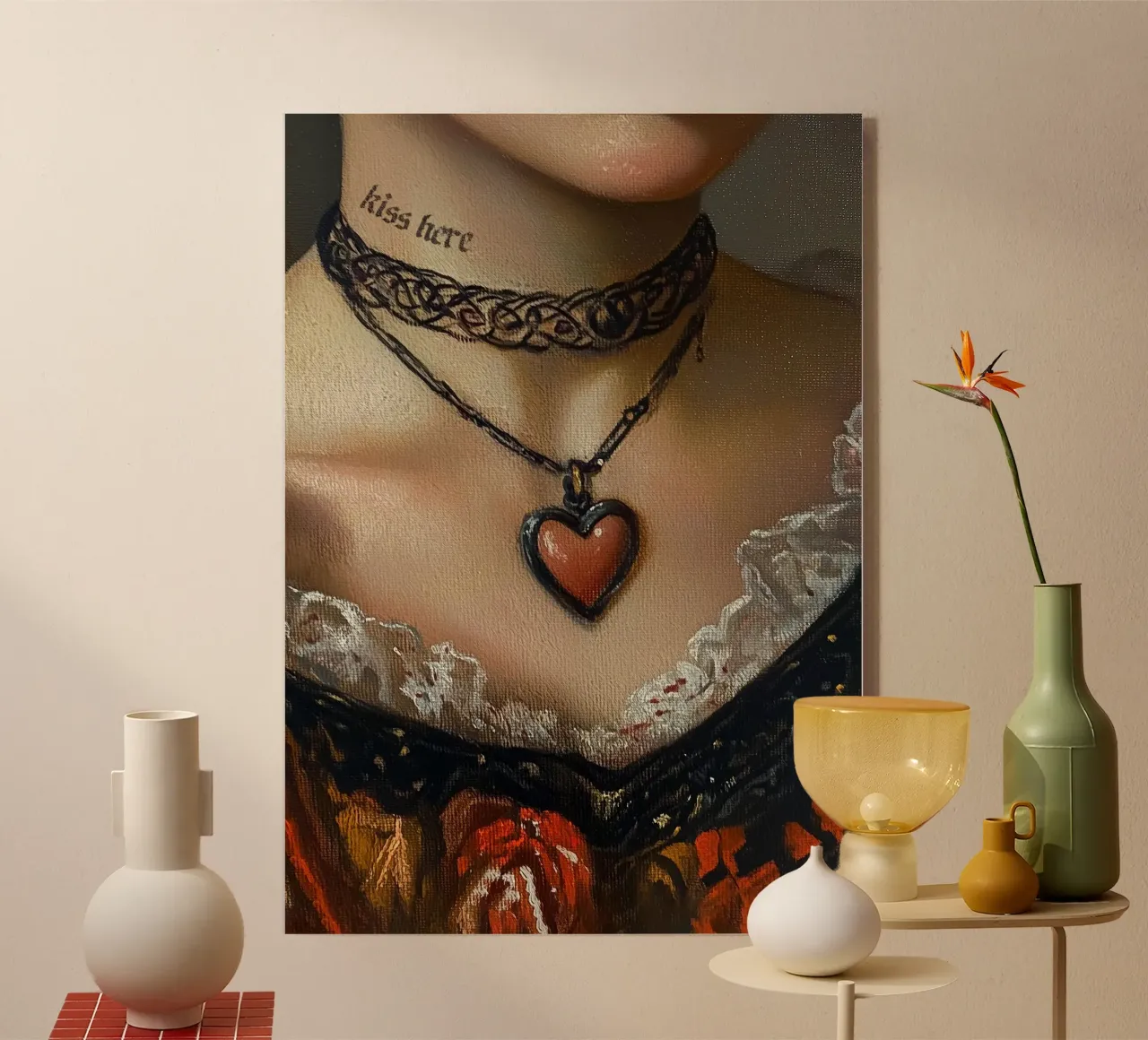 Kiss here plexiglass da Dikhotomy