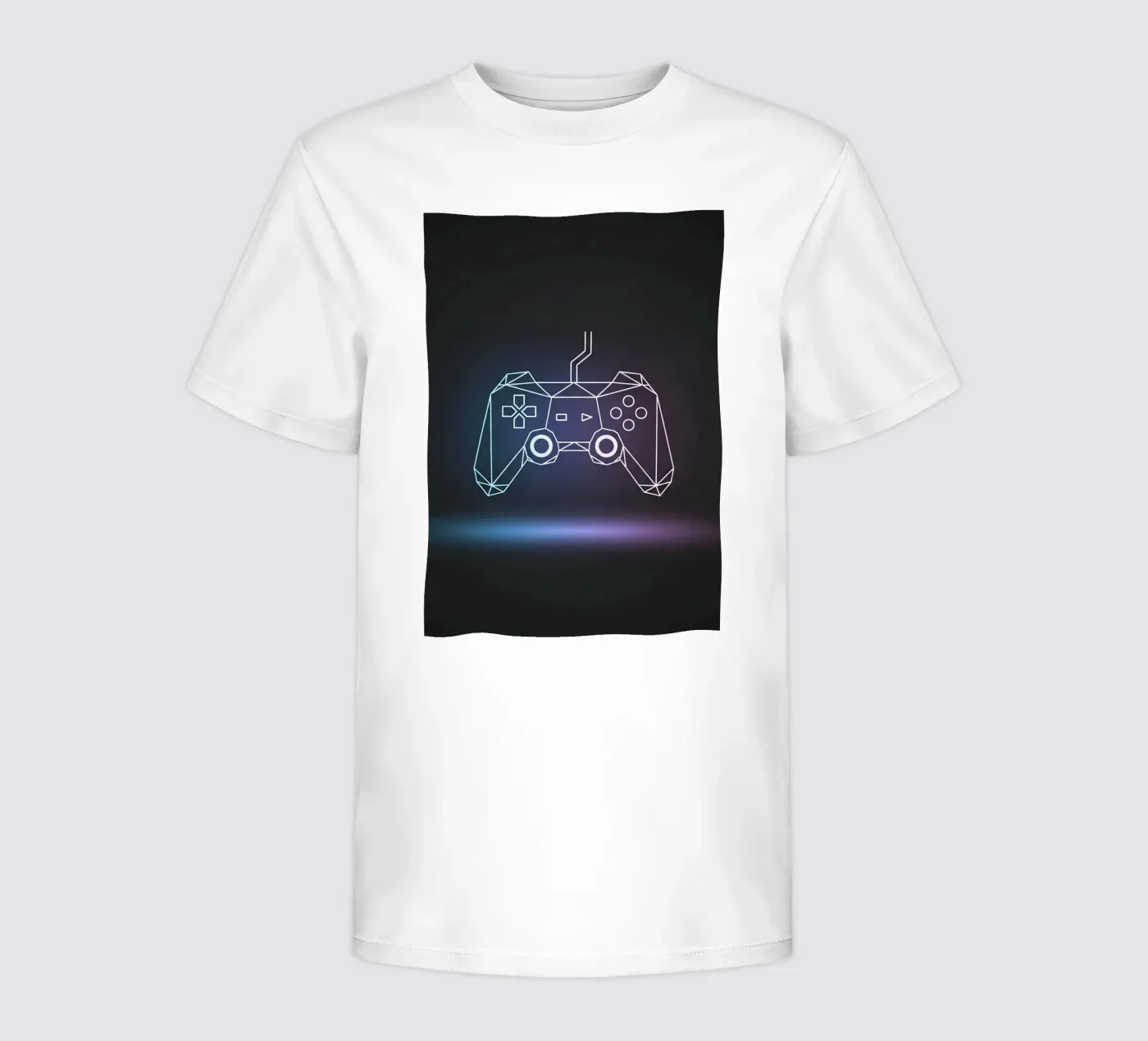 Geometric Game Controller t-shirt bambini da Minimalist vector art