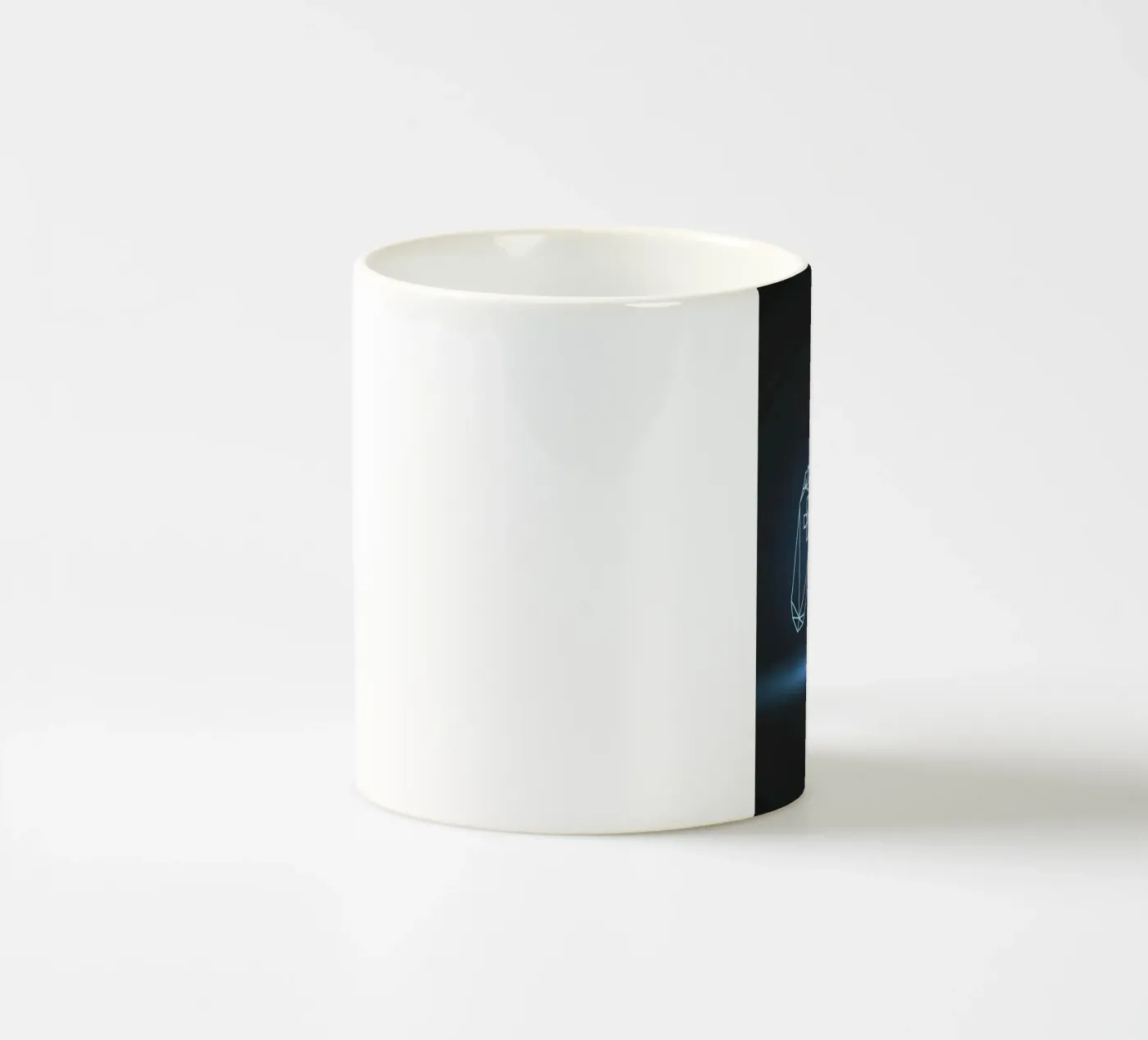 Geometric Game Controller ceramic mug by Minimalist vector art