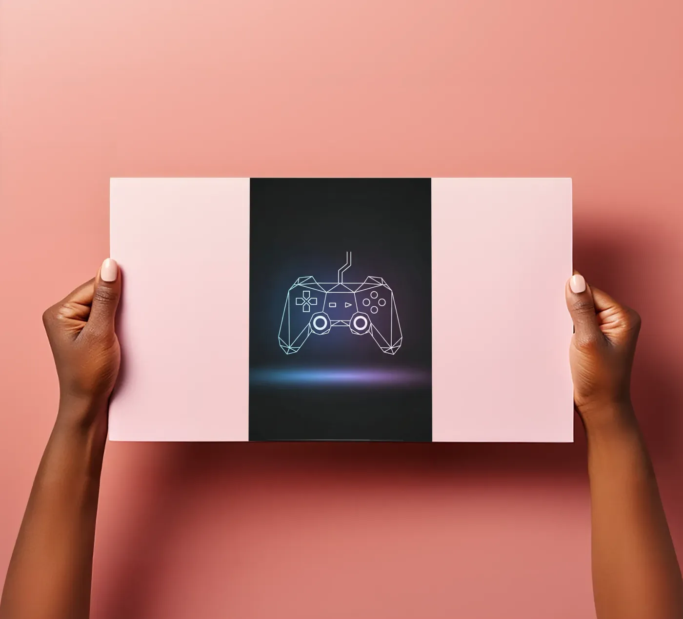 Geometric Game Controller stickervel van Minimalist vector art