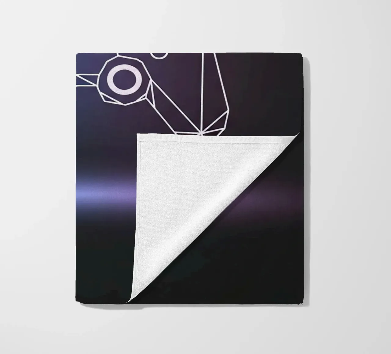 Controller geometrico per videogiochi telo mare da Minimalist vector art