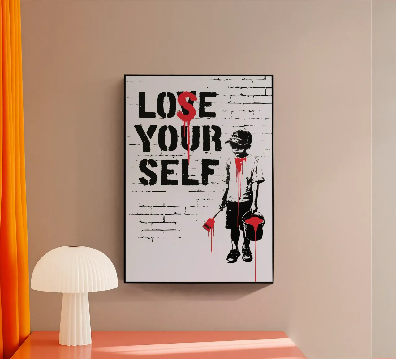 Lose yourself acrylic glass by Dikhotomy