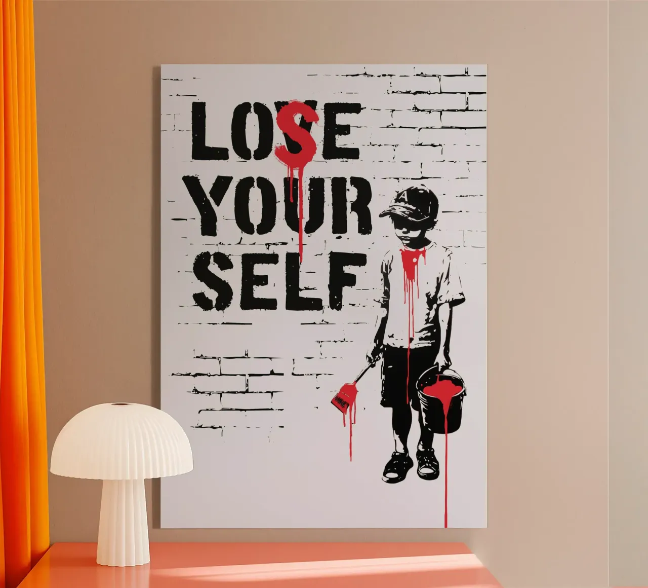 Lose yourself acrylic glass by Dikhotomy