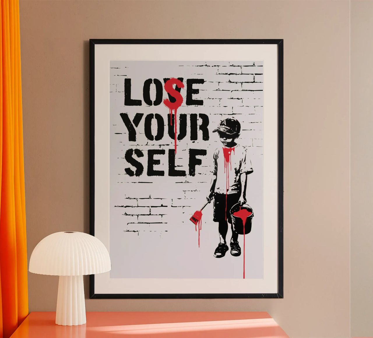 Lose yourself Poster von Dikhotomy