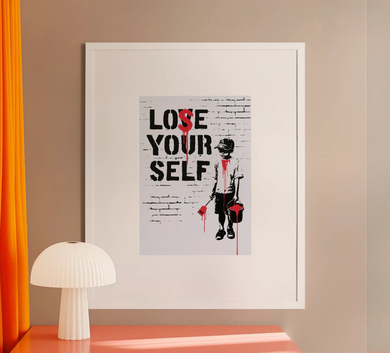 Lose yourself Poster von Dikhotomy