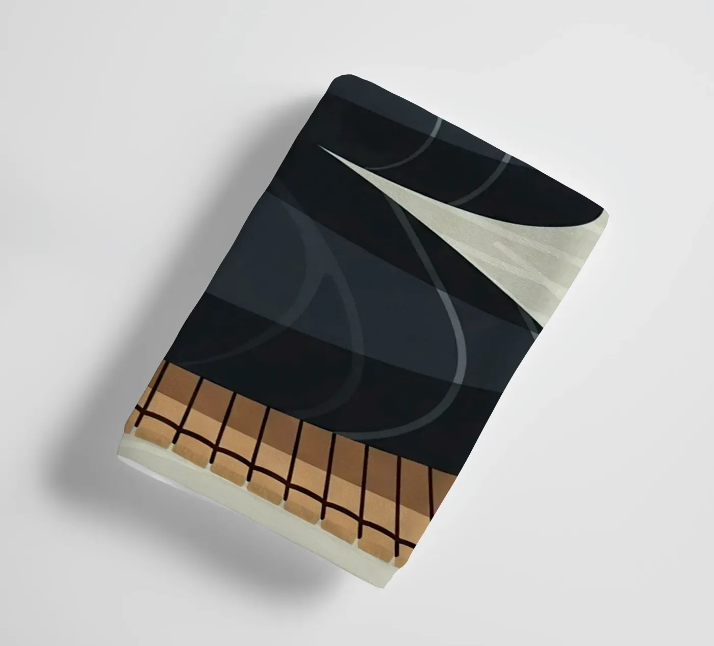 Zen Stone Stack towel by Minimalist vector art