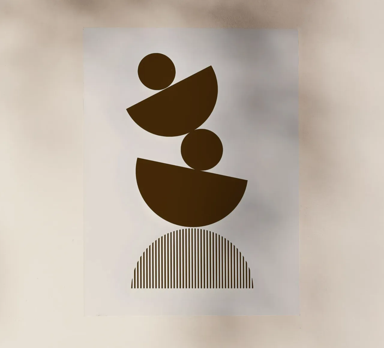 Forme equilibrate pellicola backlit da Sun Flower