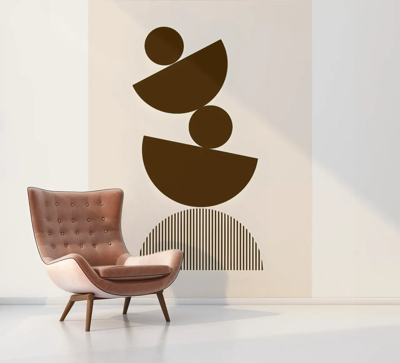 Balanced Forms fotobehang van Sun Flower