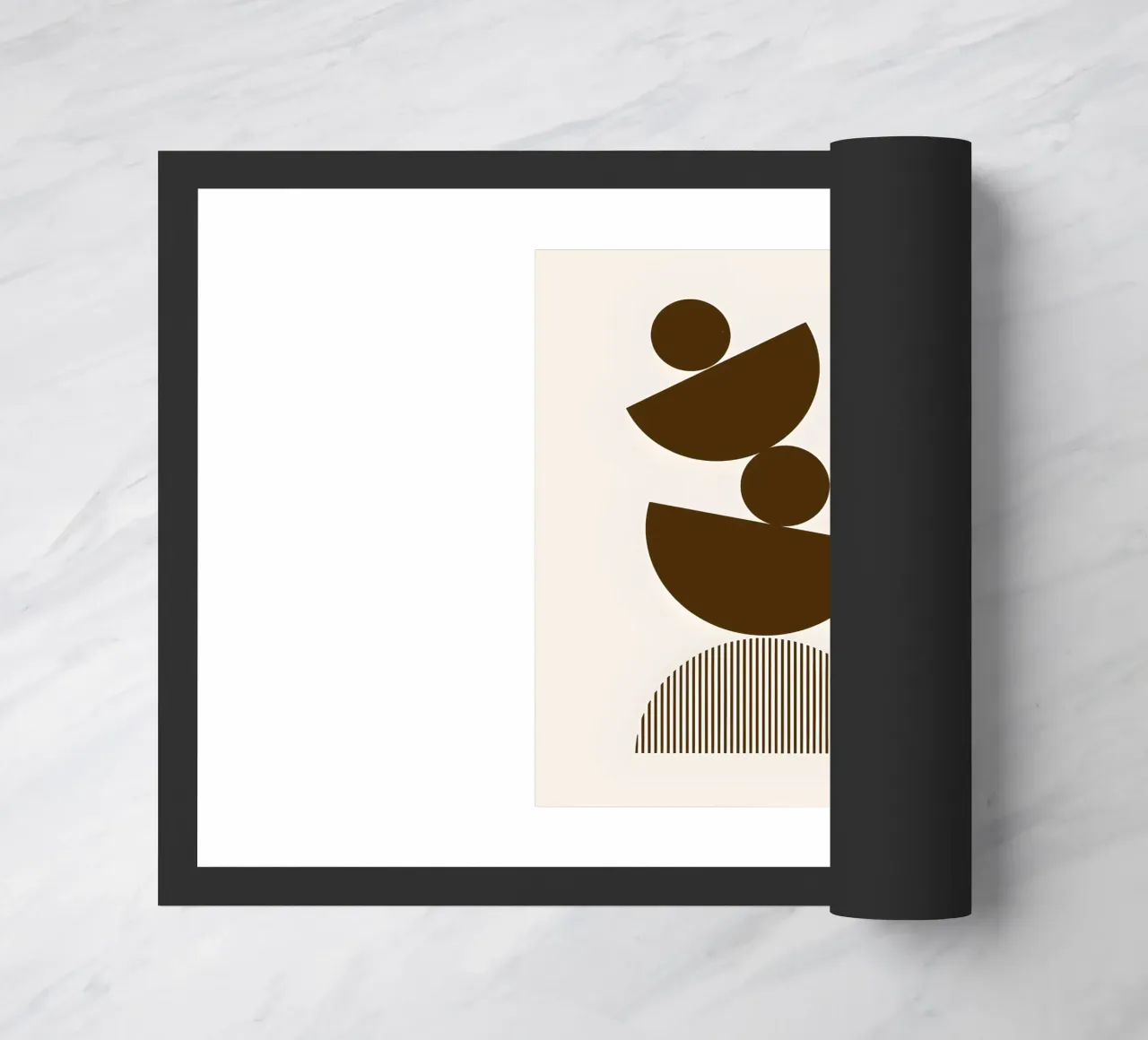 Balanced Forms Fußmatte von Sun Flower