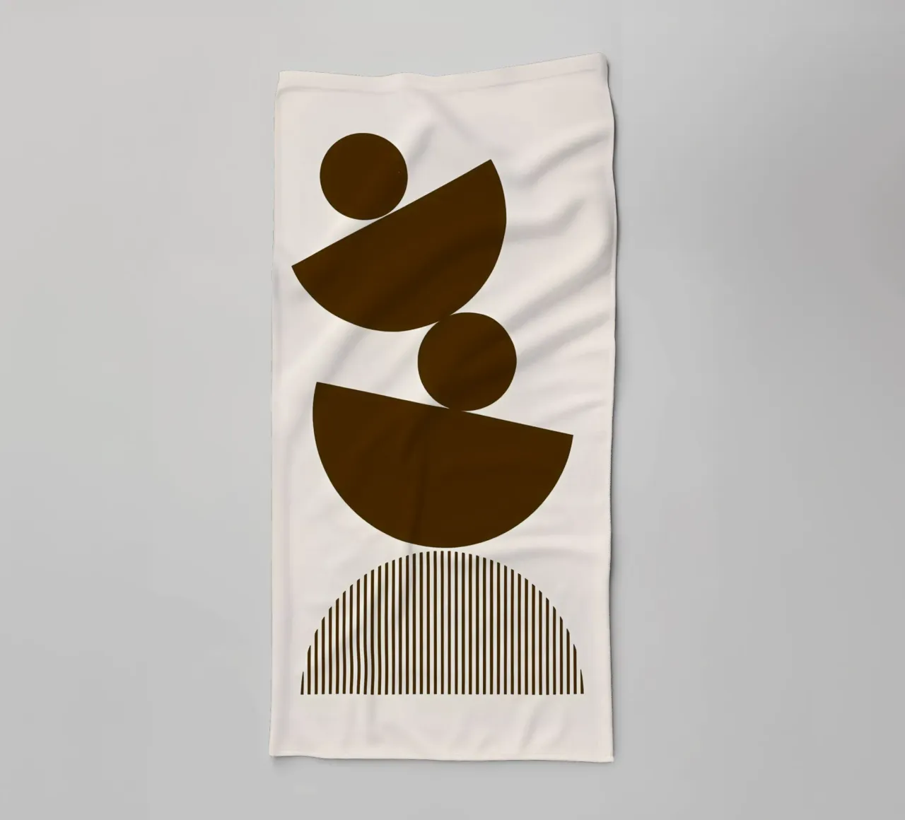 Balanced Forms towel by Sun Flower