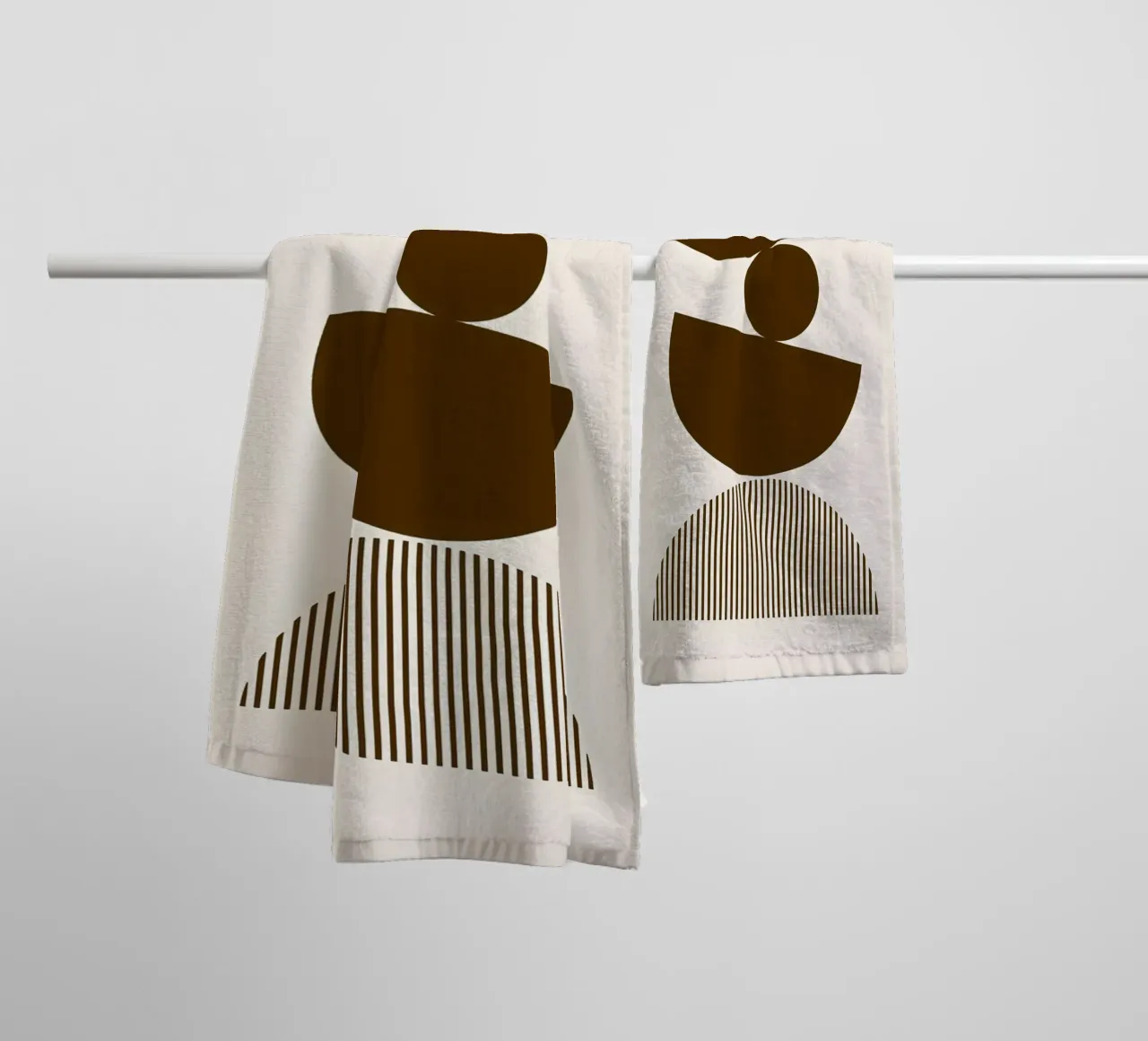 Balanced Forms towel by Sun Flower