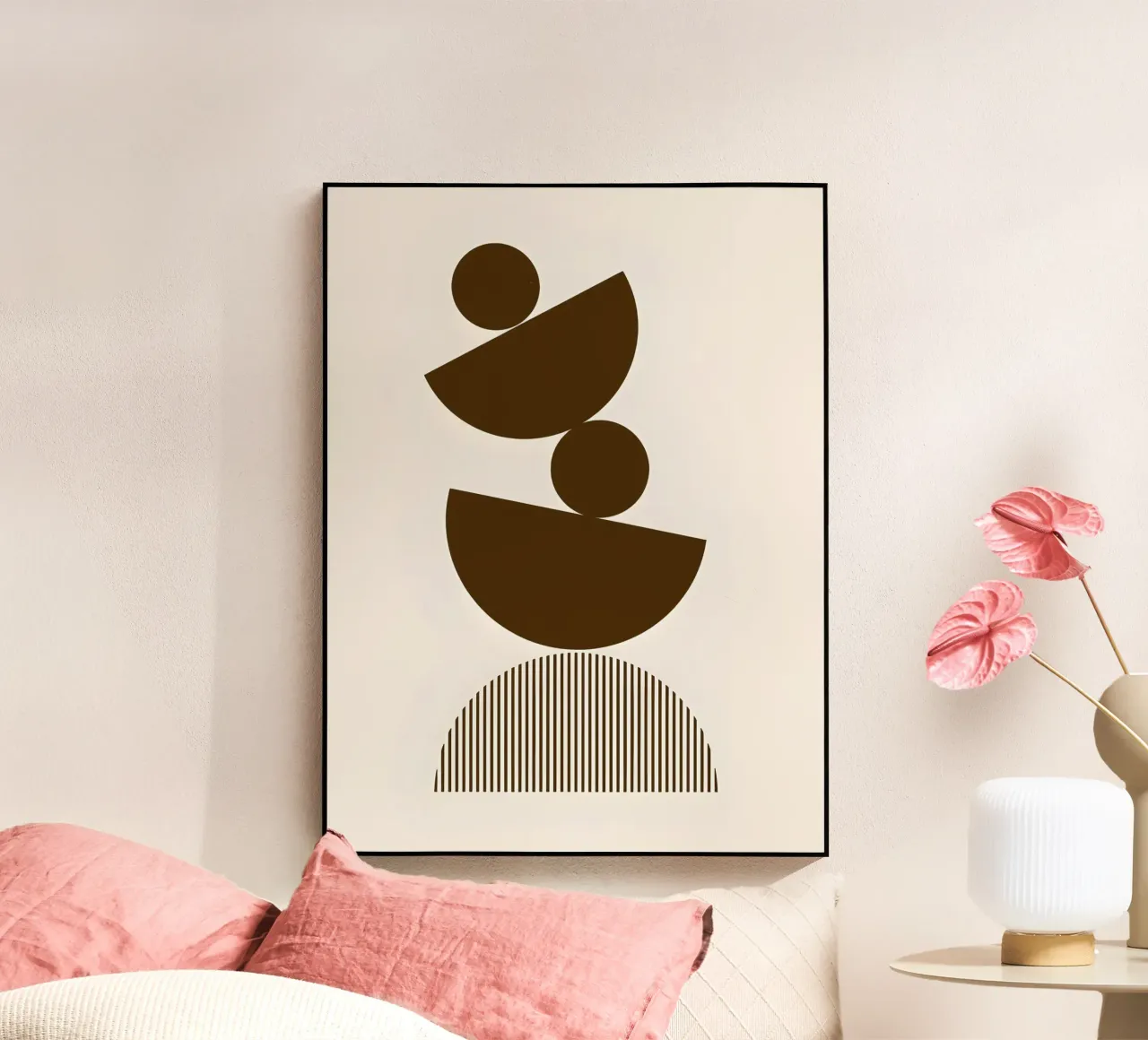 Formes équilibrées plexiglas de Sun Flower