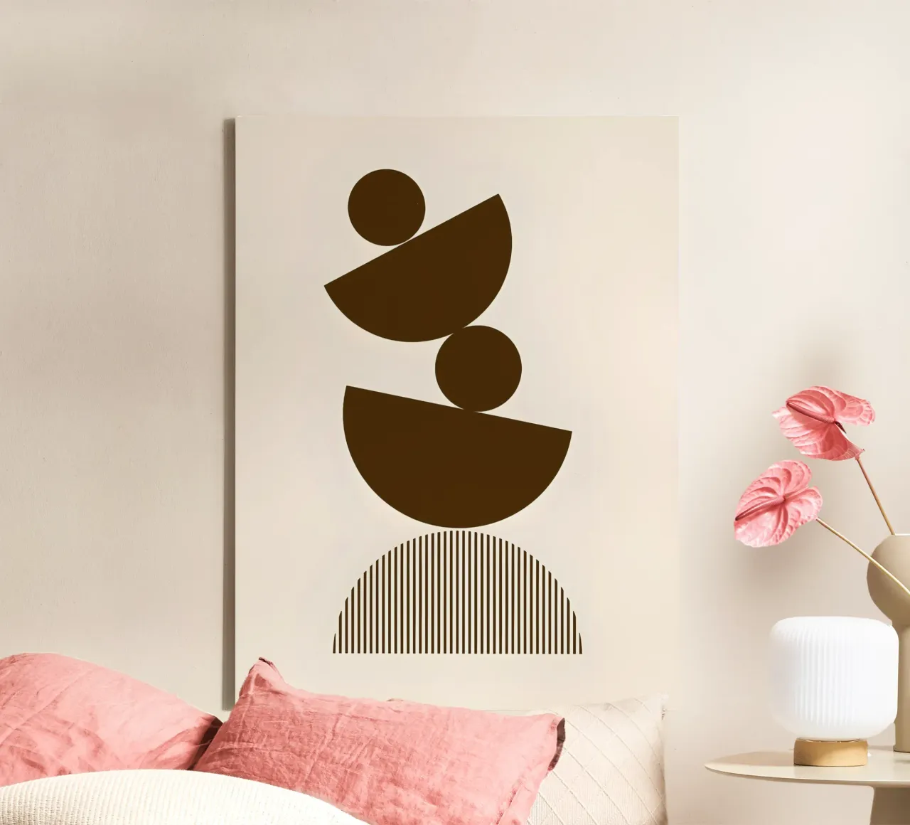 Balanced Forms canvas by Sun Flower