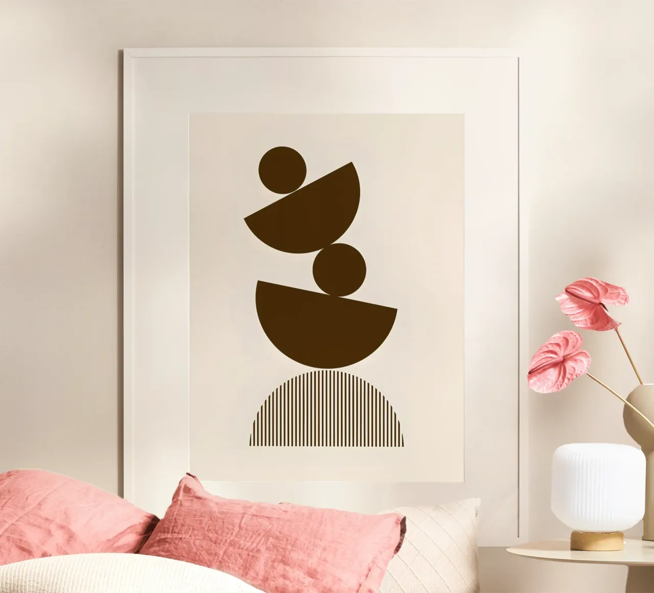 Balanced Forms Poster von Sun Flower