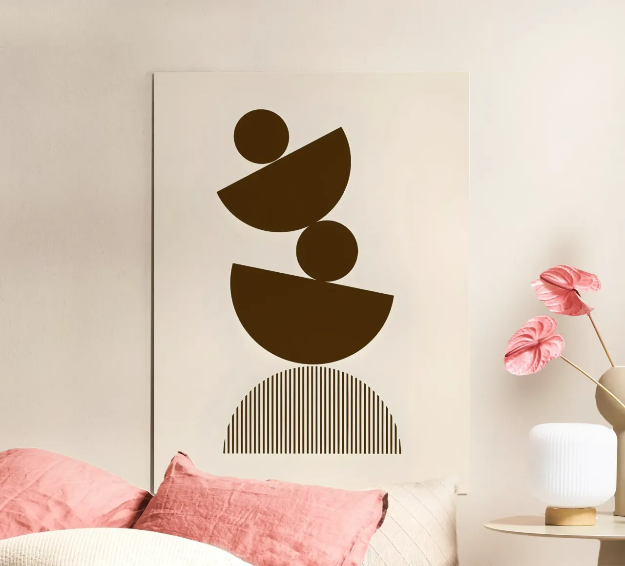 Balanced Forms Poster von Sun Flower