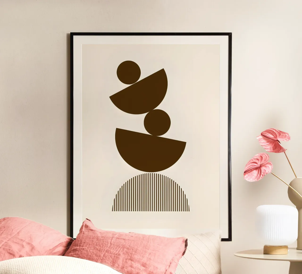Balanced Forms Poster von Sun Flower