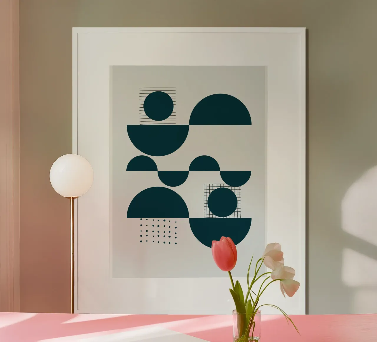 Geometric Equilibrium poster da Sun Flower