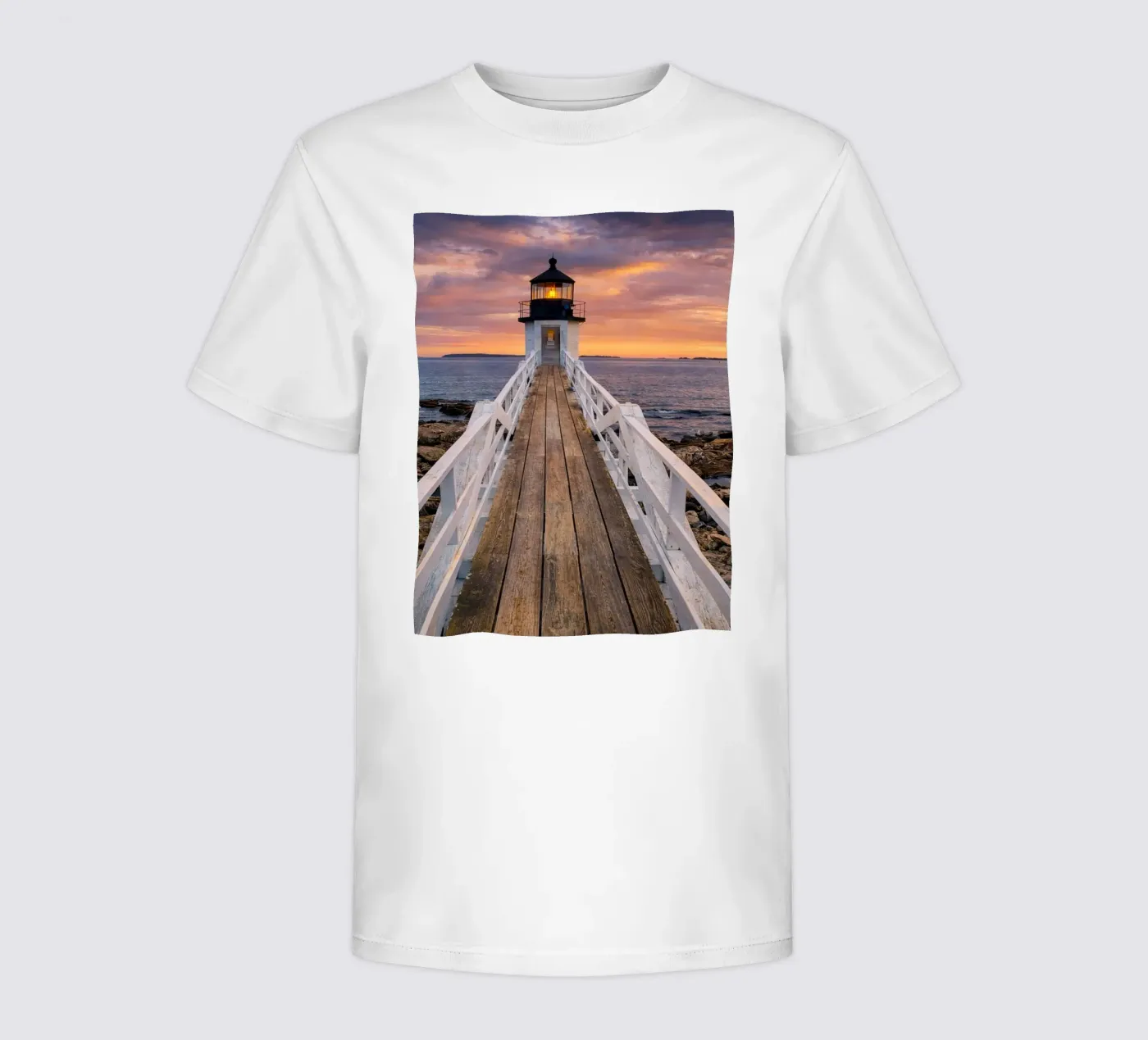 lighthouse kids t-shirt by the gunduls