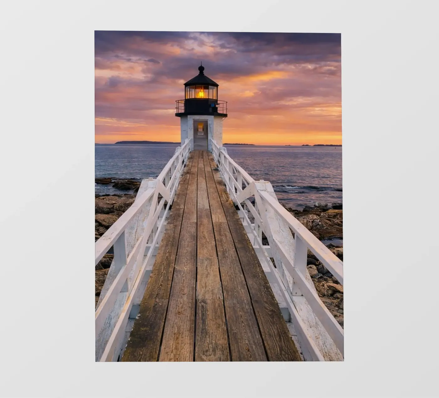 lighthouse fotobehang van the gunduls