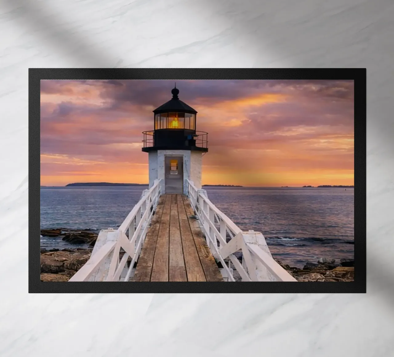 vuurtoren deurmat van the gunduls