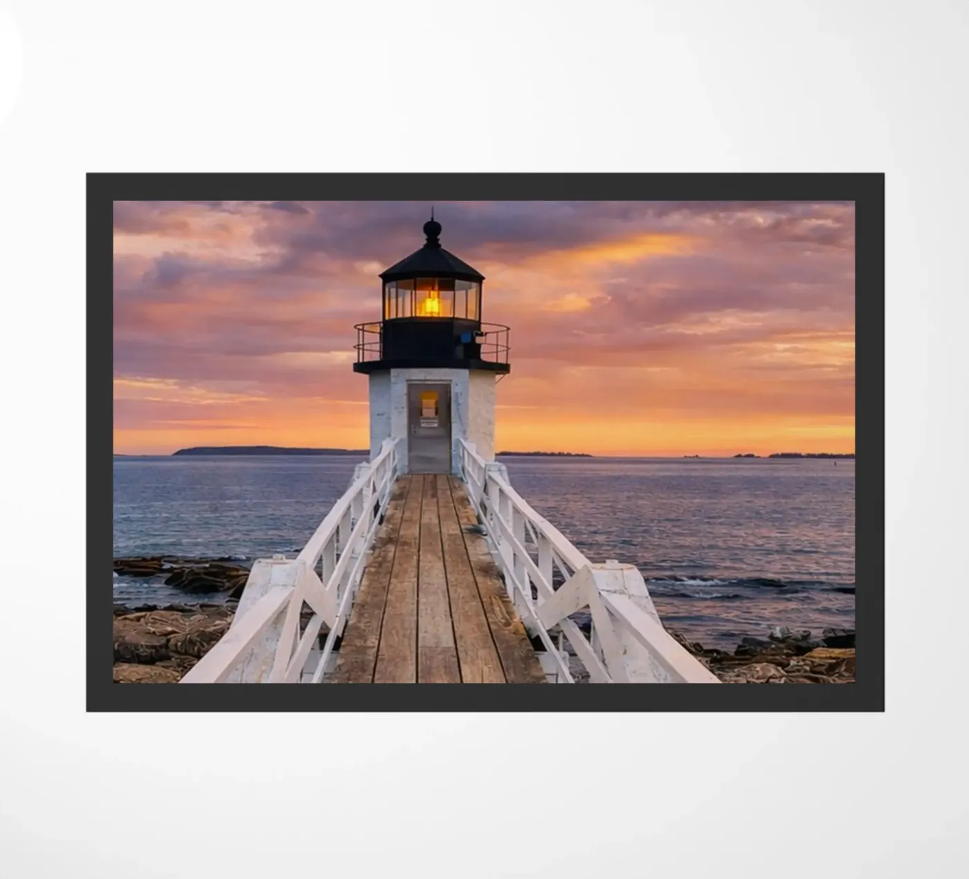 vuurtoren deurmat van the gunduls