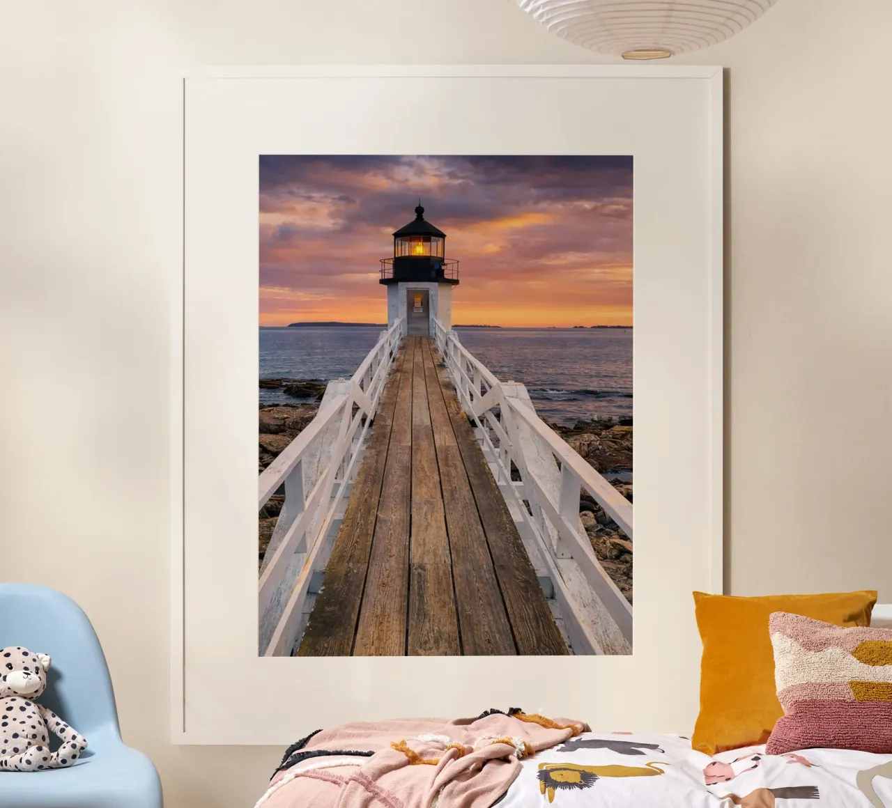 lighthouse poster van the gunduls