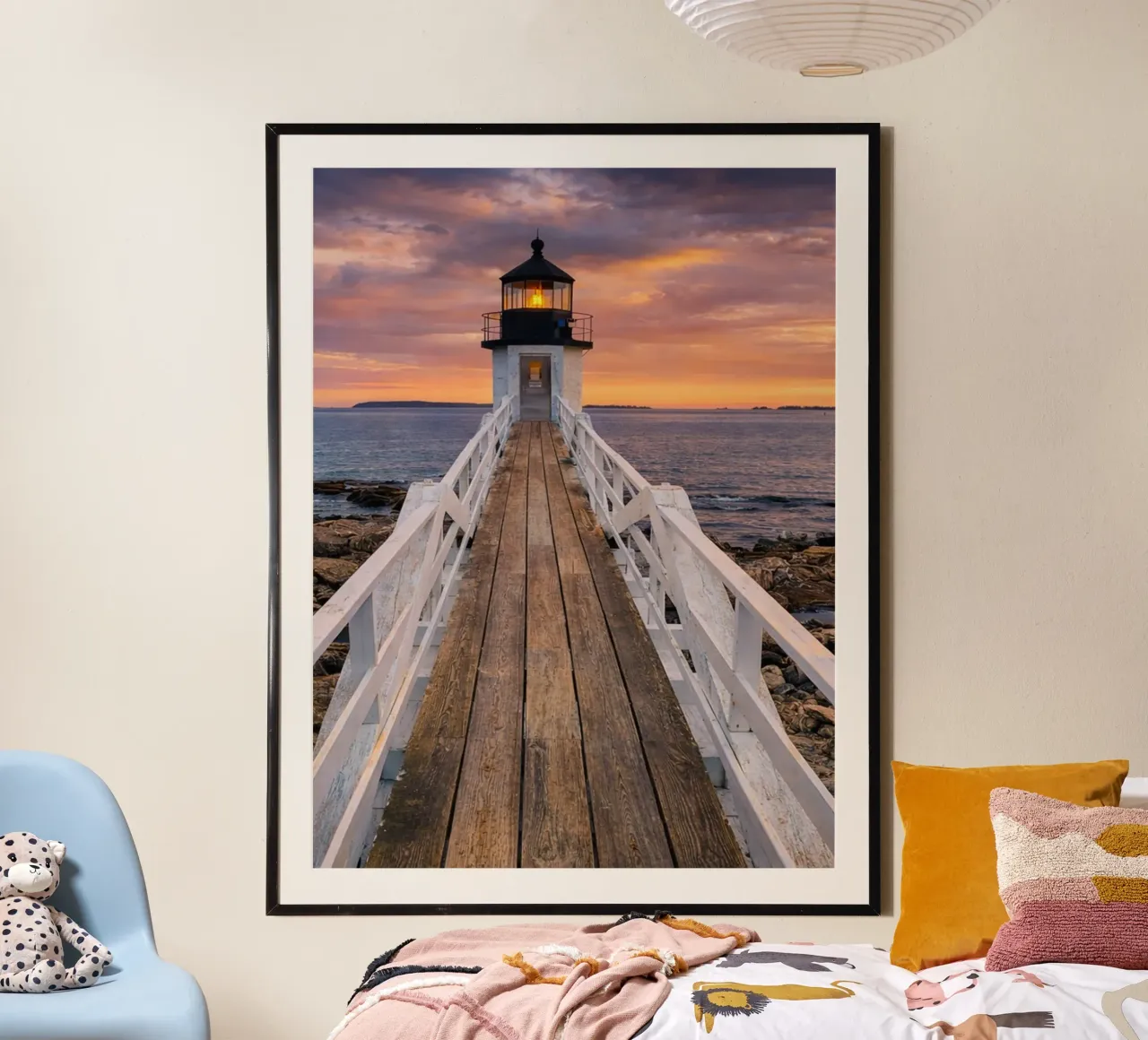 lighthouse poster van the gunduls