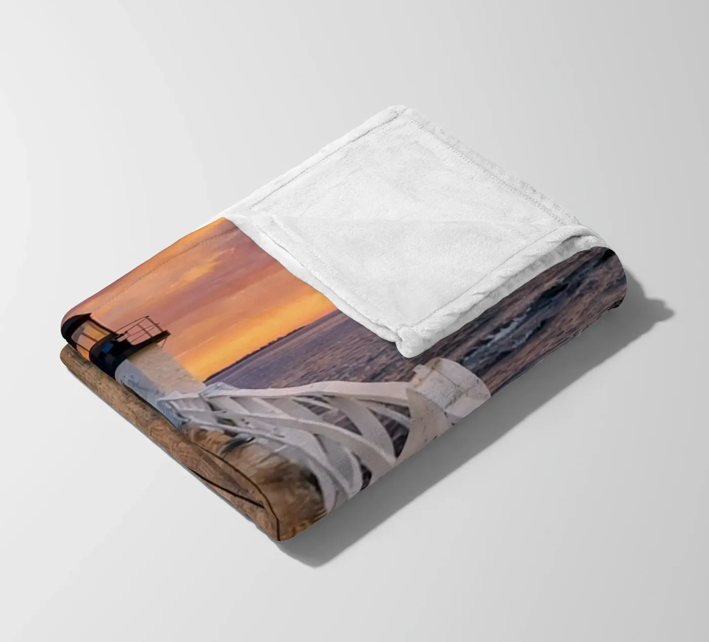 lighthouse fleecedeken van the gunduls