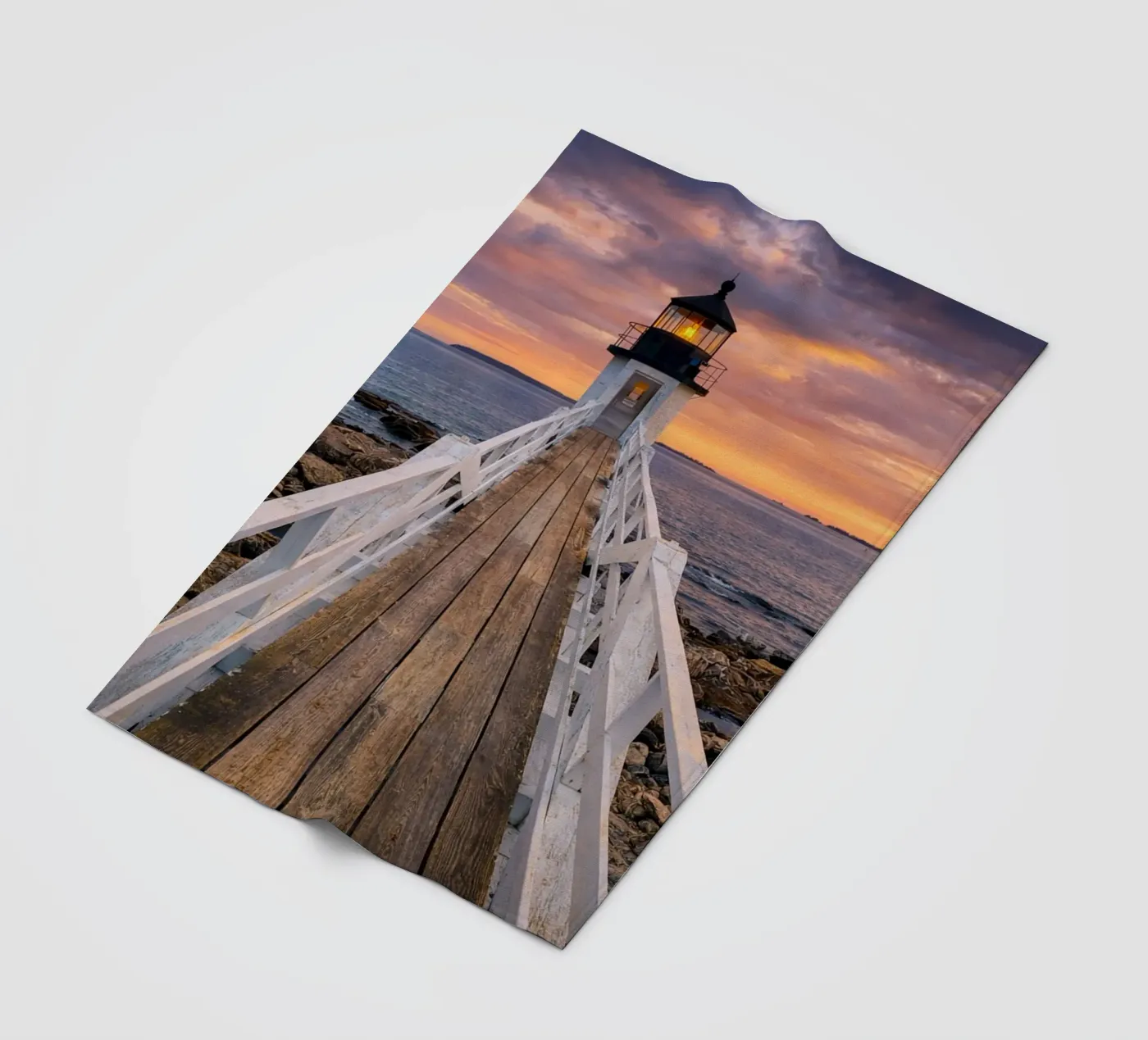 lighthouse fleecedeken van the gunduls