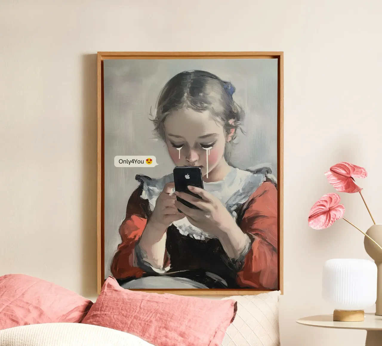 Only 4 You Leinwand von Dikhotomy