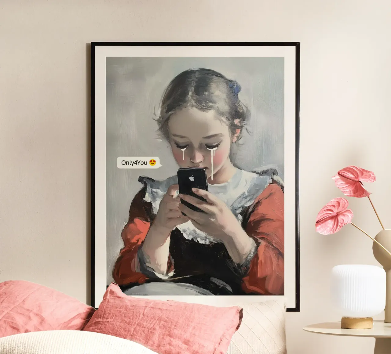 Only 4 You poster con telaio in plastica da Dikhotomy