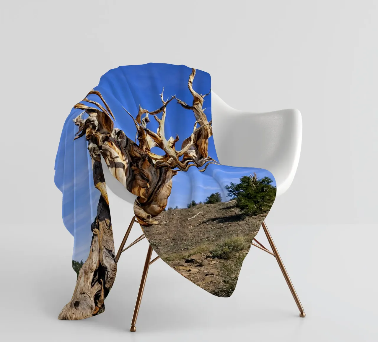 dry tree Fleecedecke von the gunduls