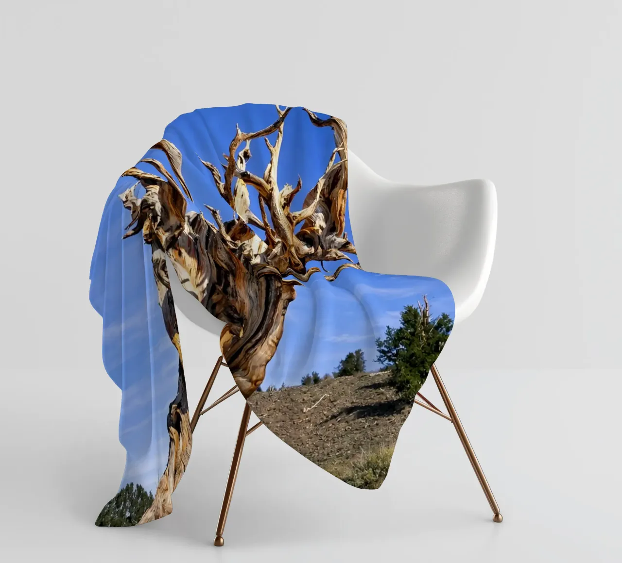 dry tree Fleecedecke von the gunduls