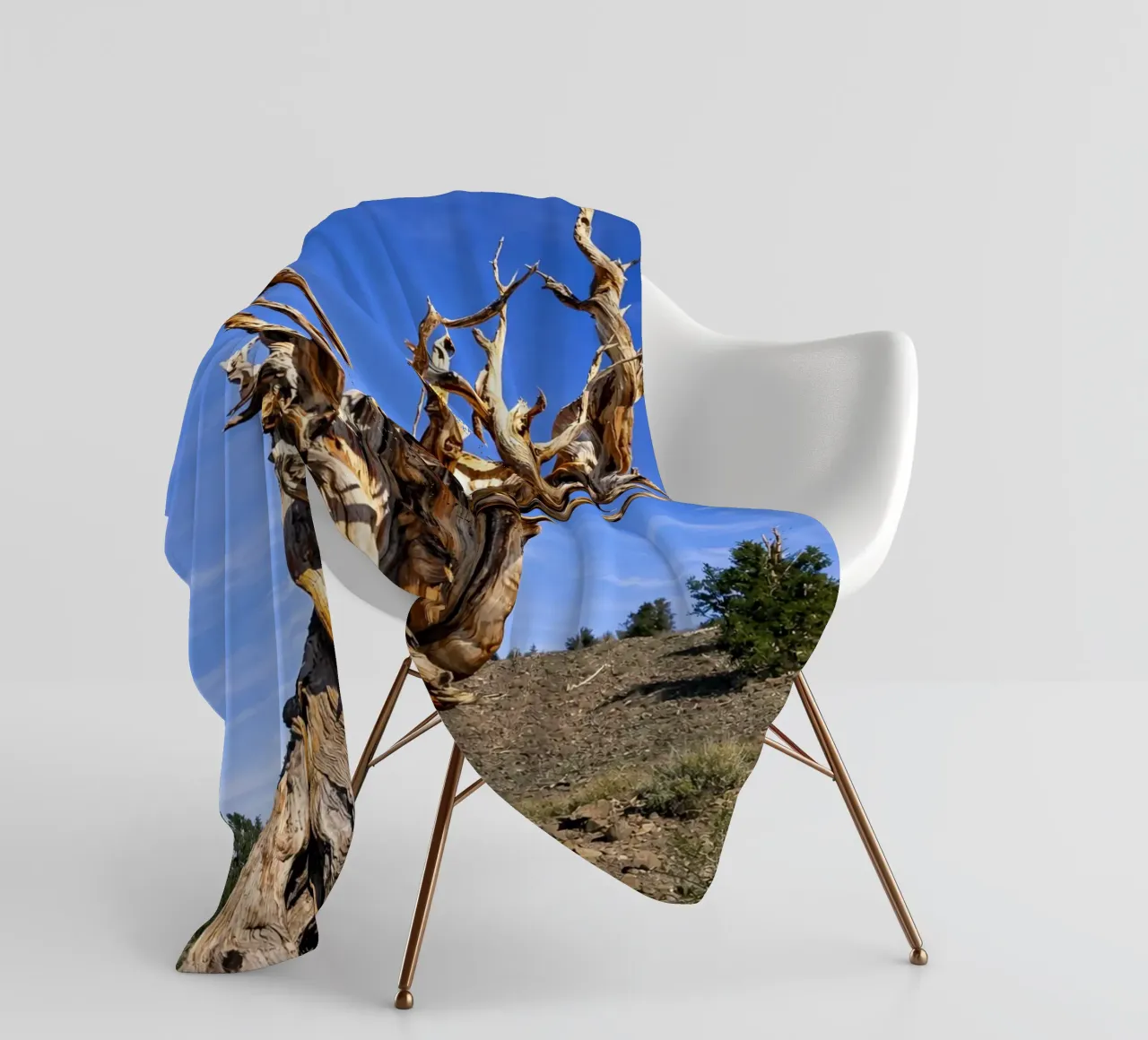 dry tree Fleecedecke von the gunduls