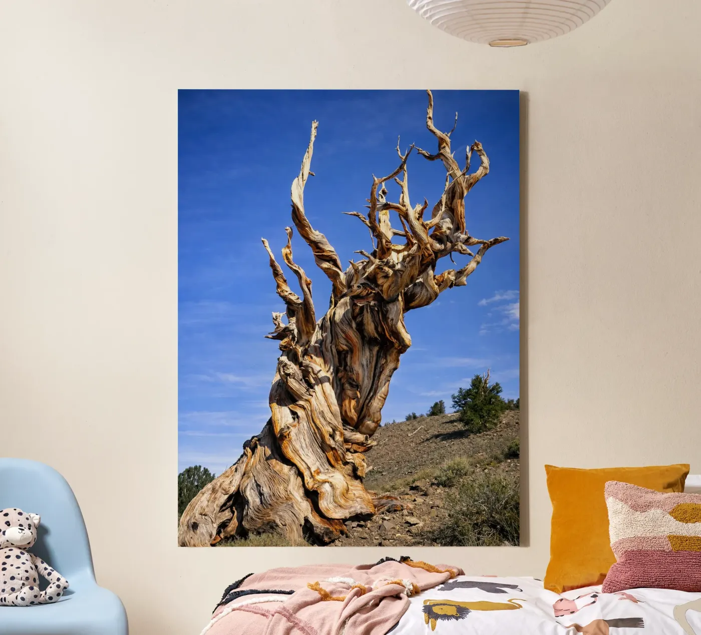 trockener Baum Leinwand von the gunduls