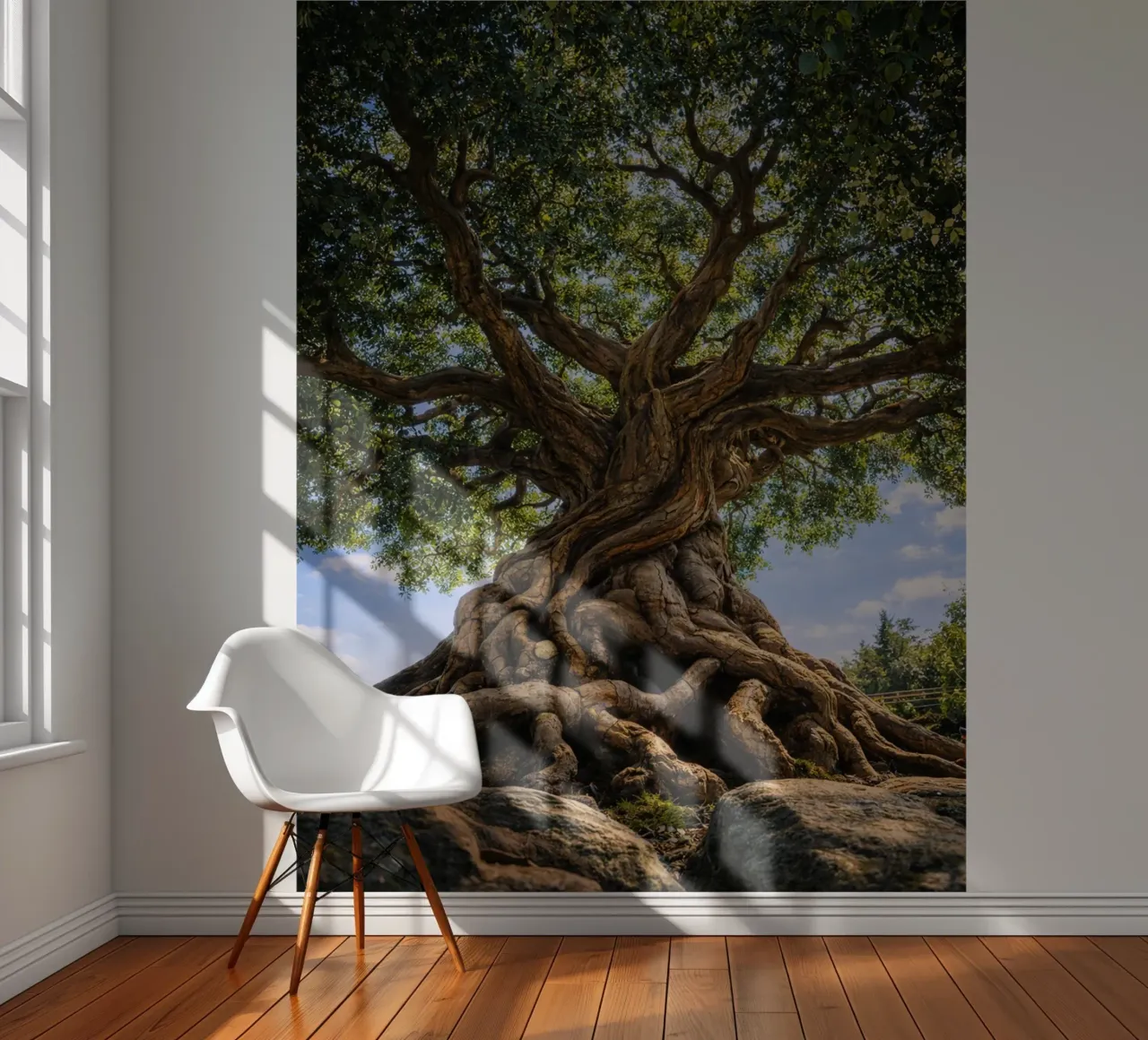 oude boom fotobehang van the gunduls