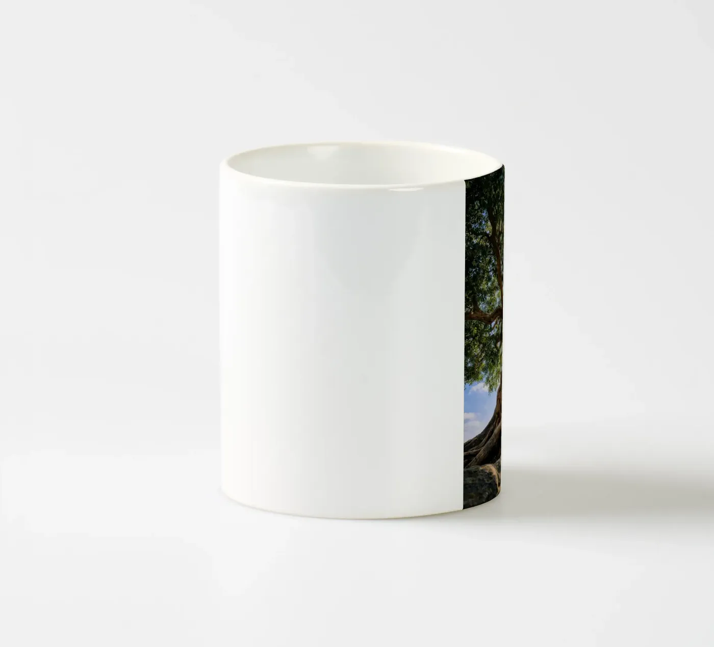 old tree ceramic mug by the gunduls