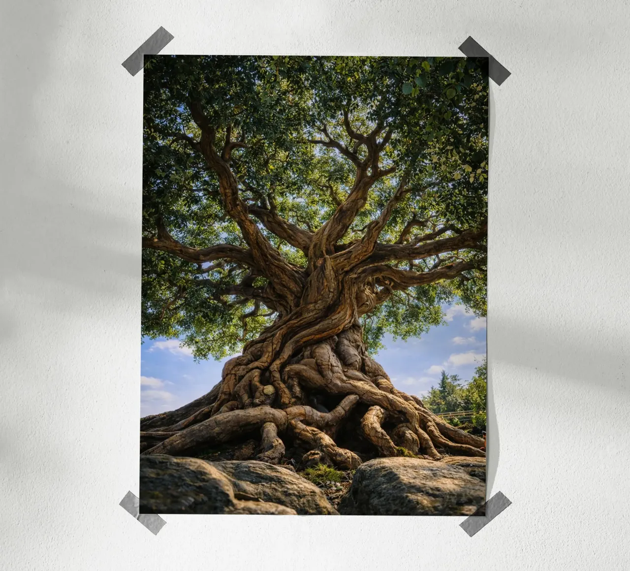 old tree Poster von the gunduls