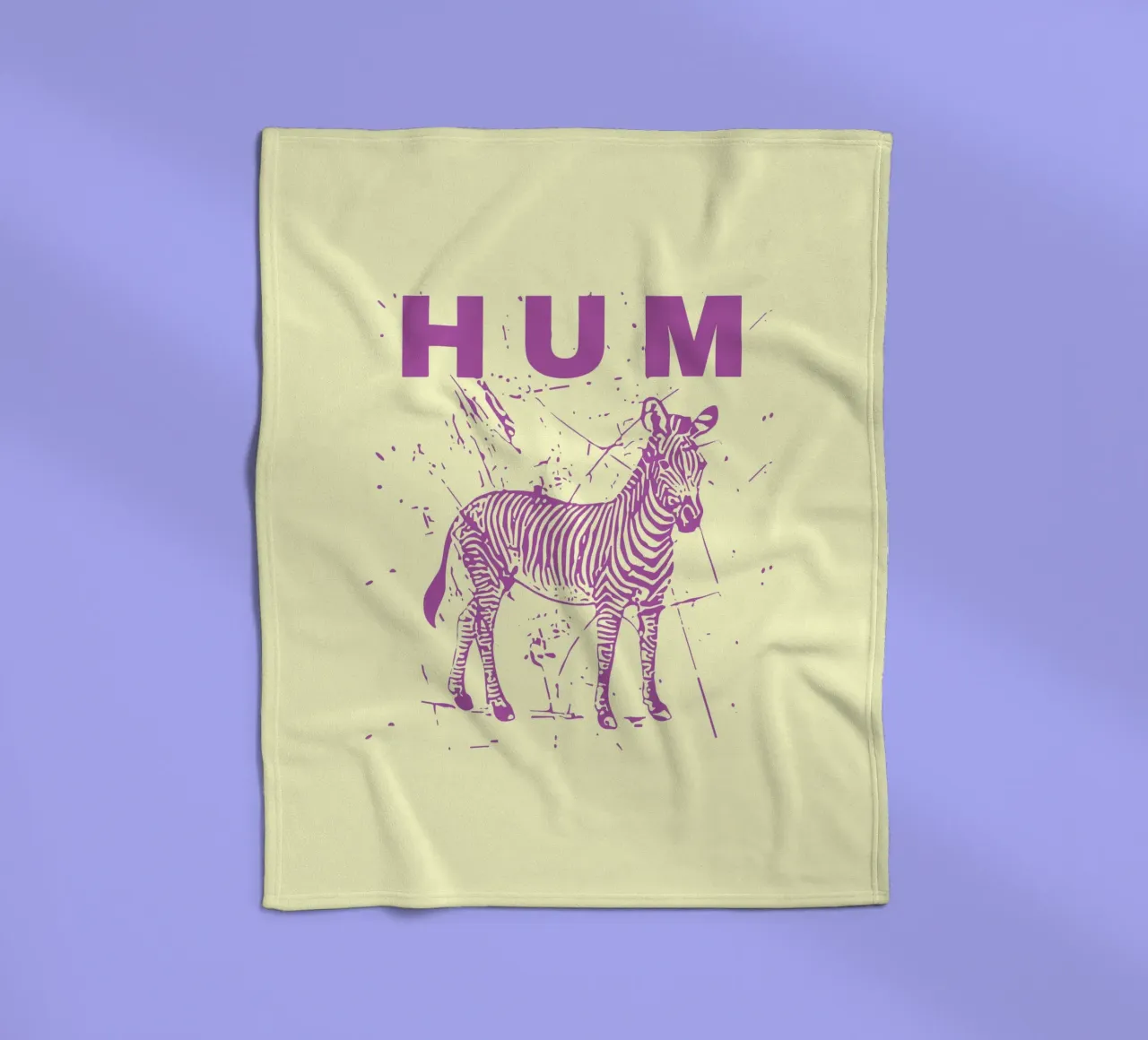 HUM PAARS fleecedeken van FELICIA