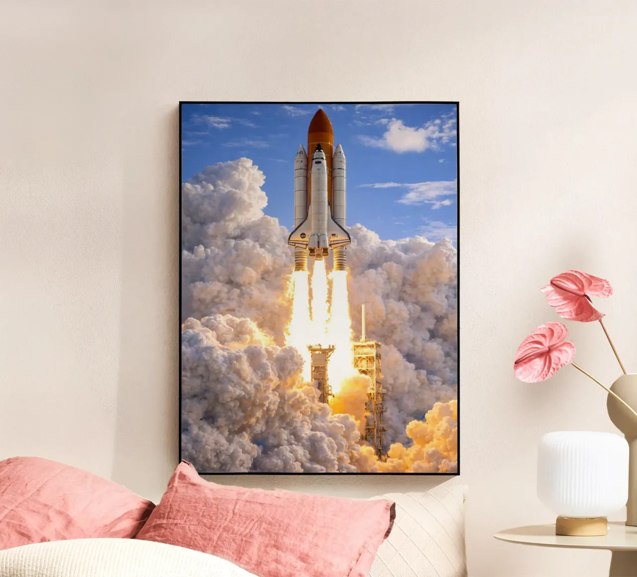 rocket acrylic glass by the gunduls